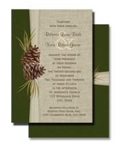 pinecones rustic