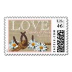 Rope Horseshoe Love Stamp