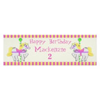 carousel horse banner