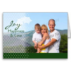 Holly Photo Greeting Card