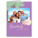 Beach Holiday Greeting Card