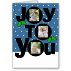 Joy to You Christmas Card