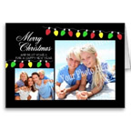 Christmas Card with Lights